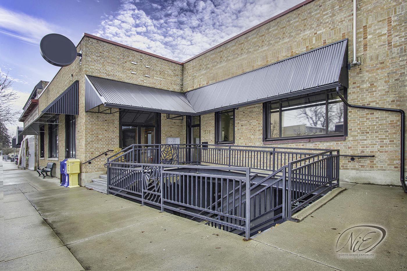 NIE - Commercial - Exterior Building Shot Stairway