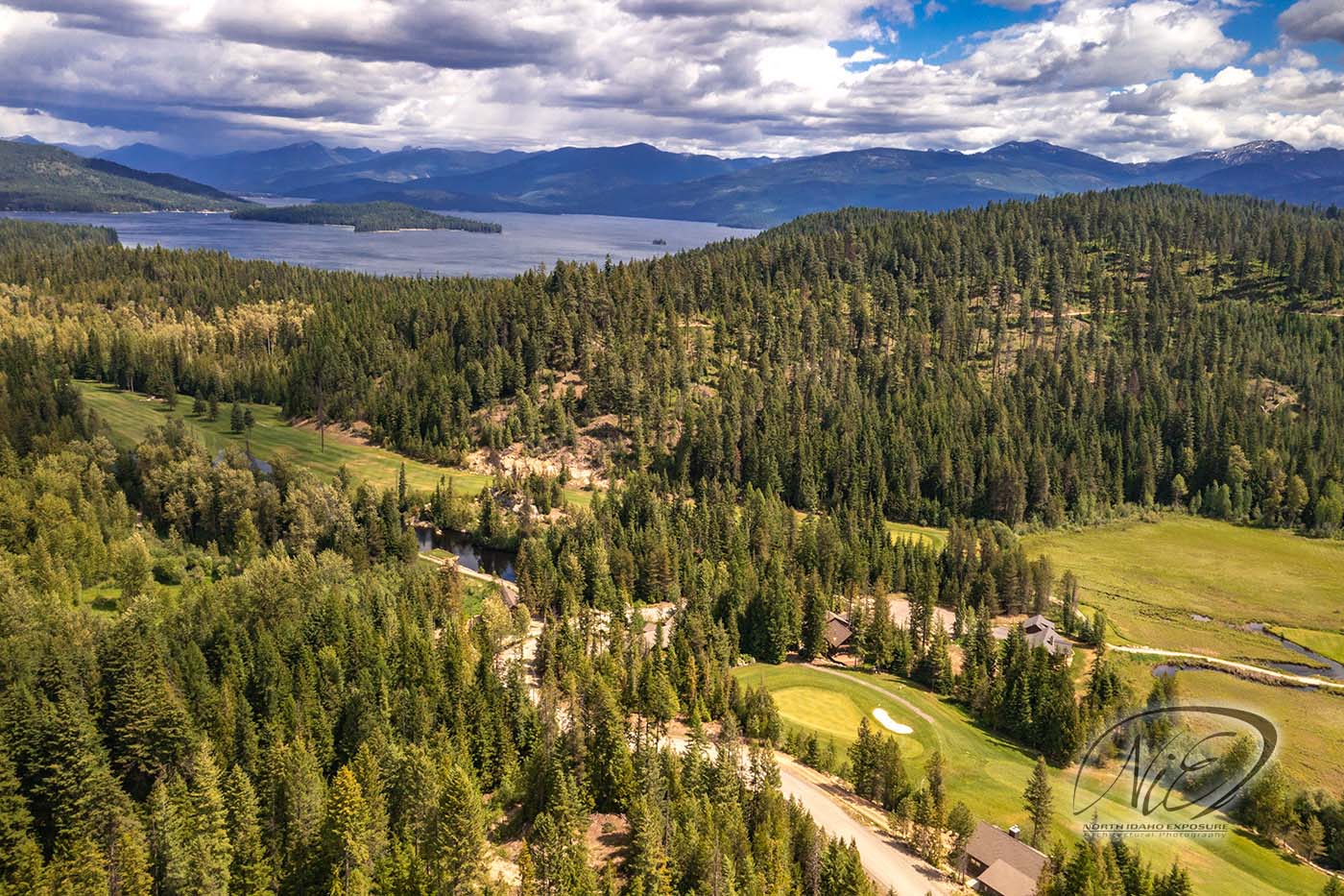 NIE - Priest Lake Aerial