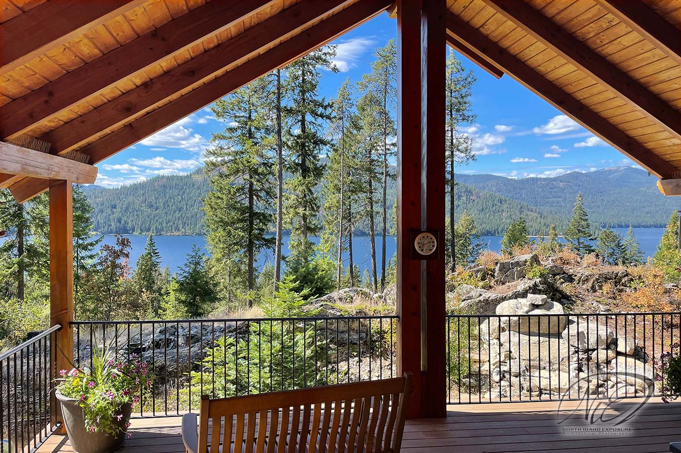 NIE - Deck Shot Priest Lake Home